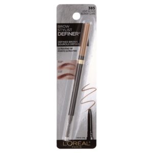 L'Oreal Paris Brow Stylist Definer Waterproof Eyebrow Mechanical Pencil, Blonde - Image 46