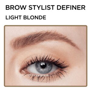 L'Oreal Paris Brow Stylist Definer Waterproof Eyebrow Mechanical Pencil, Blonde - Image 48