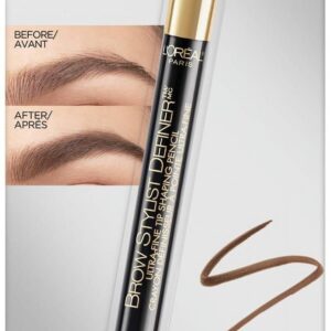 L'Oreal Paris Brow Stylist Definer Waterproof Eyebrow Mechanical Pencil, Blonde - Image 55