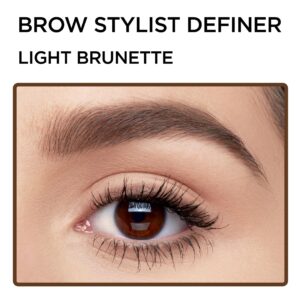 L'Oreal Paris Brow Stylist Definer Waterproof Eyebrow Mechanical Pencil, Blonde - Image 57