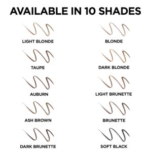 L'Oreal Paris Brow Stylist Definer Waterproof Eyebrow Mechanical Pencil, Blonde - Image 60