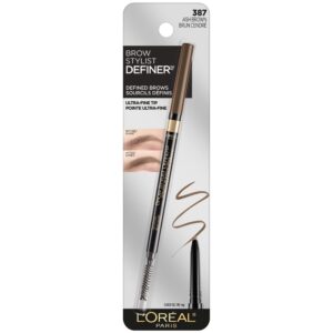 L'Oreal Paris Brow Stylist Definer Waterproof Eyebrow Mechanical Pencil, Blonde - Image 63