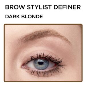 L'Oreal Paris Brow Stylist Definer Waterproof Eyebrow Mechanical Pencil, Blonde - Image 76