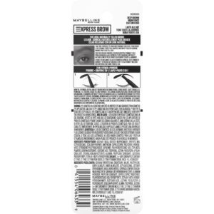 Maybelline Express Brow 2-In-1 Pencil and Powder Eyebrow Makeup, Deep Brown - Image 10