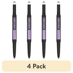 Maybelline Express Brow 2-In-1 Pencil and Powder Eyebrow Makeup, Deep Brown - Image 11