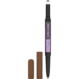 Maybelline Express Brow 2-In-1 Pencil and Powder Eyebrow Makeup, Deep Brown - Image 12