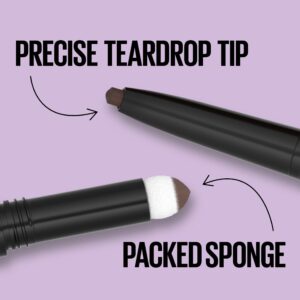 Maybelline Express Brow 2-In-1 Pencil and Powder Eyebrow Makeup, Deep Brown - Image 15