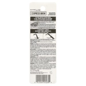 Maybelline Express Brow Ultra Slim Pencil Eyebrow Makeup, Deep Brown - Image 10