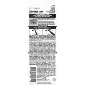 Maybelline Express Brow 2-In-1 Pencil and Powder Eyebrow Makeup, Deep Brown - Image 19