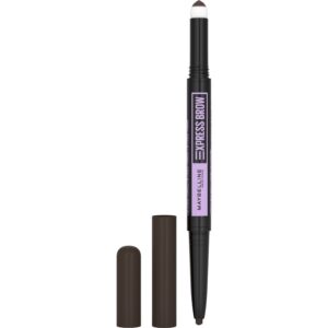 Maybelline Express Brow 2-In-1 Pencil and Powder Eyebrow Makeup, Deep Brown - Image 20