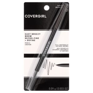 COVERGIRL Easy Breezy Brow Micro-Fine + Define Pencil, 710 Soft Brown, 0.003 oz - Image 2