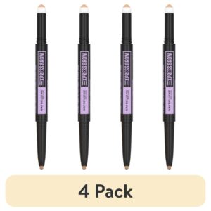 Maybelline Express Brow 2-In-1 Pencil and Powder Eyebrow Makeup, Deep Brown - Image 35