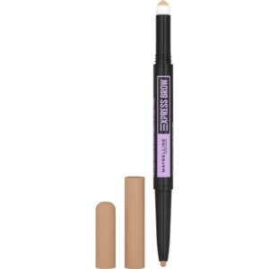 Maybelline Express Brow 2-In-1 Pencil and Powder Eyebrow Makeup, Deep Brown - Image 36