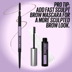Maybelline Express Brow Ultra Slim Pencil Eyebrow Makeup, Deep Brown - Image 33