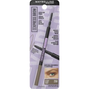 Maybelline Express Brow Ultra Slim Pencil Eyebrow Makeup, Deep Brown - Image 38