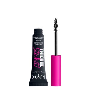 NYX Professional Makeup Thick It Stick It Thickening Brow Gel, Taupe - Image 9