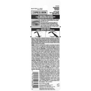 Maybelline Express Brow 2-In-1 Pencil and Powder Eyebrow Makeup, Deep Brown - Image 50