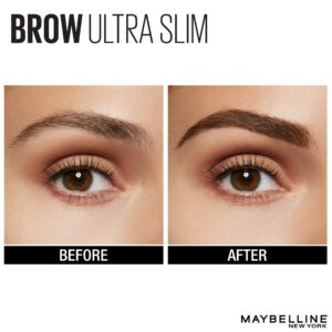 Maybelline Express Brow Ultra Slim Pencil Eyebrow Makeup, Deep Brown - Image 47