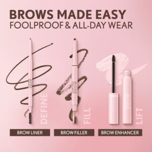 COVERGIRL Clean Fresh Brow Filler Pomade Pencil, Soft Brown 400, .007 oz - Image 10