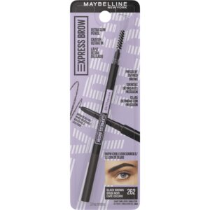 Maybelline Express Brow Ultra Slim Pencil Eyebrow Makeup, Deep Brown - Image 56