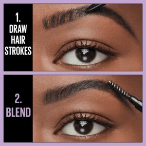 Maybelline Express Brow Ultra Slim Pencil Eyebrow Makeup, Deep Brown - Image 61