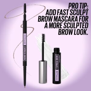 Maybelline Express Brow Ultra Slim Pencil Eyebrow Makeup, Deep Brown - Image 63