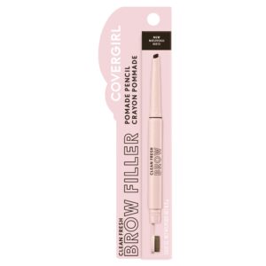 COVERGIRL Clean Fresh Brow Filler Pomade Pencil, Soft Brown 400, .007 oz - Image 32