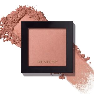Revlon Powder Blush, Satin Finish, 006 Naughty Nude, 0.17 oz - Image 1