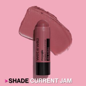 Wet n Wild Mega Glo Vitamin E Blush Makeup Stick - Current Jam - Image 2