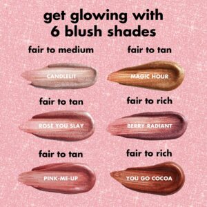 e.l.f. Halo Glow Blush Beauty Wand, Pink-Me-Up, 0.33 fl oz - Image 4