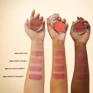 Milani Cheek Kiss Cream Blush, Nude Kiss - Image 4