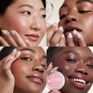 Milani Cheek Kiss Cream Blush, Nude Kiss - Image 6
