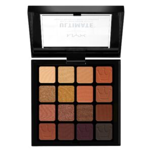 NYX Professional Makeup Ultimate Eyeshadow Palette, Ultimate Queen, 16 colors - Image 3