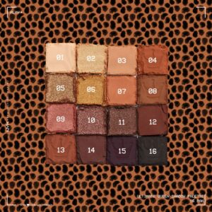 NYX Professional Makeup Ultimate Eyeshadow Palette, Ultimate Queen, 16 colors - Image 6