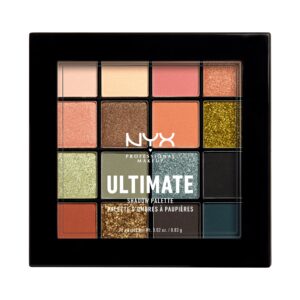 NYX Professional Makeup Ultimate Eyeshadow Palette, Ultimate Queen, 16 colors - Image 16
