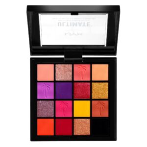 NYX Professional Makeup Ultimate Eyeshadow Palette, Ultimate Queen, 16 colors - Image 33