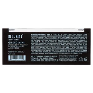 Milani Gilded Mini Eyeshadow Palette, Whiskey Business - Image 7