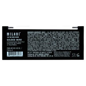Milani Gilded Mini Eyeshadow Palette, Whiskey Business - Image 24