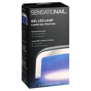 SensatioNail LED Gel Nail Polish Lamp (Black), 15 & 30 Second Timers - Image 7