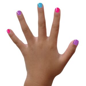 Piggy Paint Set of 3 Non-toxic Nail Polish Kit for Kids, Cruelty-free & Vegan, Kid-Safe - Image 4