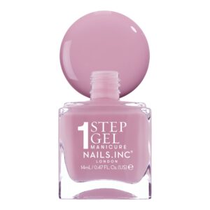 Nails.INC, It's Topless Gel Nail Polish, 4-in-1 Base Coat, Treatment, Color & Top Coat, Olivia, Magenta Creme, 0.47oz - Image 13