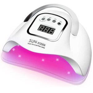 DEISNGB UV LED Nail Lamp, Nail dryer, 280W Fast UV Light for Nails Gel Polish, Professional Curing with 4 Timer Setting Auto Sensor, LED Gel Nail Dryer for Fingernail and Toenail Home Salon Use - Image 1