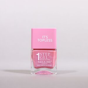 Nails.INC, It's Topless Gel Nail Polish, 4-in-1 Base Coat, Treatment, Color & Top Coat, Olivia, Magenta Creme, 0.47oz - Image 25