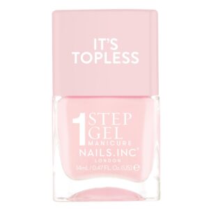 Nails.INC, It's Topless Gel Nail Polish, 4-in-1 Base Coat, Treatment, Color & Top Coat, Olivia, Magenta Creme, 0.47oz - Image 35