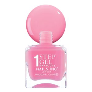 Nails.INC, It's Topless Gel Nail Polish, 4-in-1 Base Coat, Treatment, Color & Top Coat, Olivia, Magenta Creme, 0.47oz - Image 67