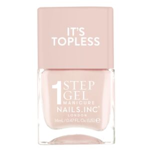 Nails.INC, It's Topless Gel Nail Polish, 4-in-1 Base Coat, Treatment, Color & Top Coat, Olivia, Magenta Creme, 0.47oz - Image 71