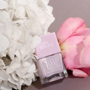 Nails.INC, It's Topless Gel Nail Polish, 4-in-1 Base Coat, Treatment, Color & Top Coat, Olivia, Magenta Creme, 0.47oz - Image 93