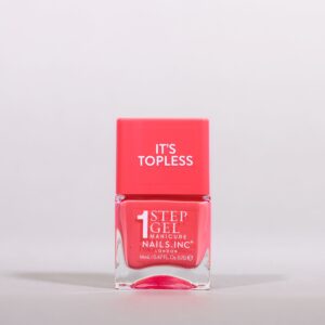 Nails.INC, It's Topless Gel Nail Polish, 4-in-1 Base Coat, Treatment, Color & Top Coat, Olivia, Magenta Creme, 0.47oz - Image 116