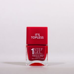 Nails.INC, It's Topless Gel Nail Polish, 4-in-1 Base Coat, Treatment, Color & Top Coat, Olivia, Magenta Creme, 0.47oz - Image 131