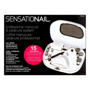 Sensationail Manicure & Pedicure Nail Dryer Kit (White), 15 Pieces - Image 3